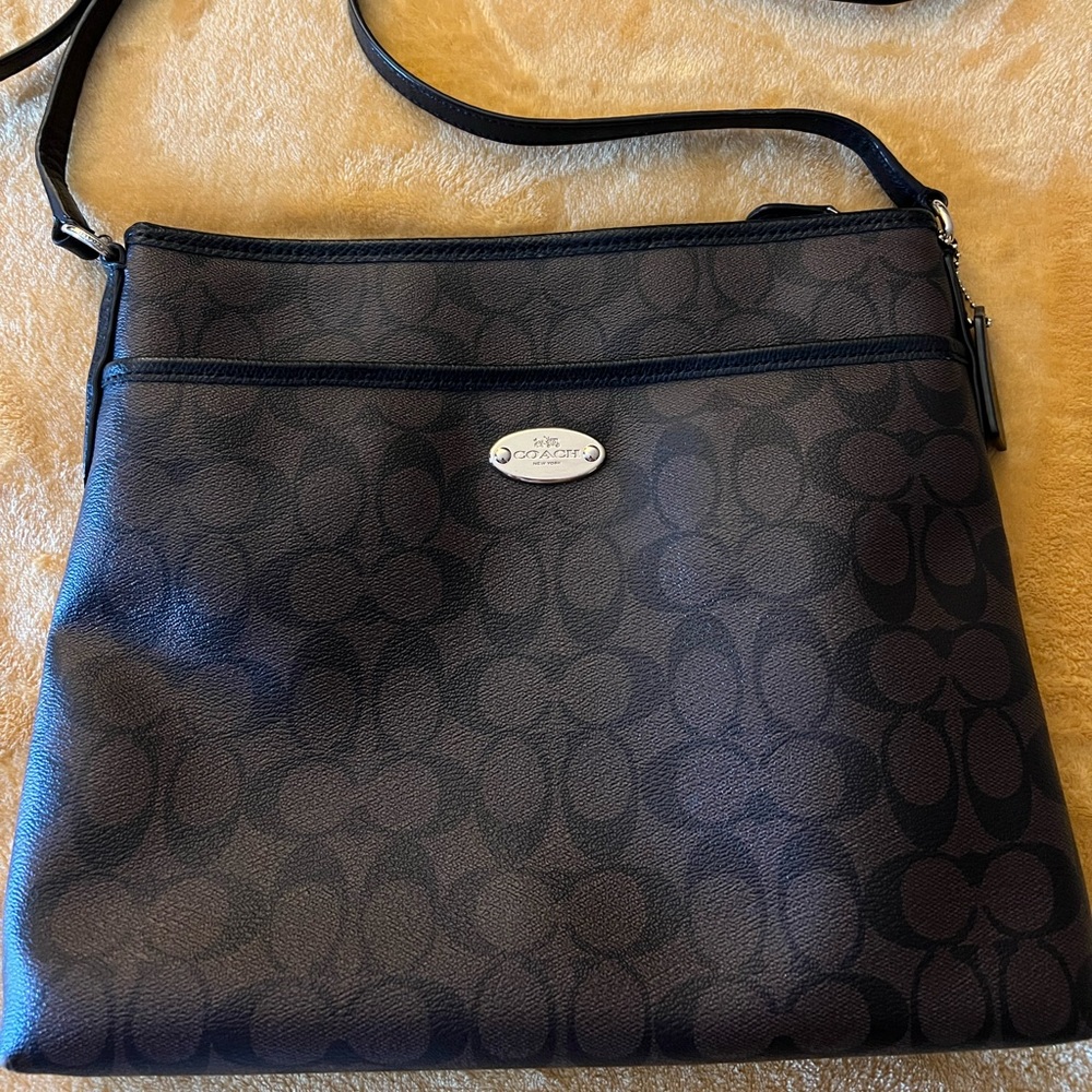 Coach Monogram Crossbody Bag